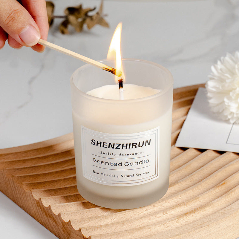 Aromatic Scented Candle Mini Fragrance Home Indoor Desktop Decoration Soy Wax