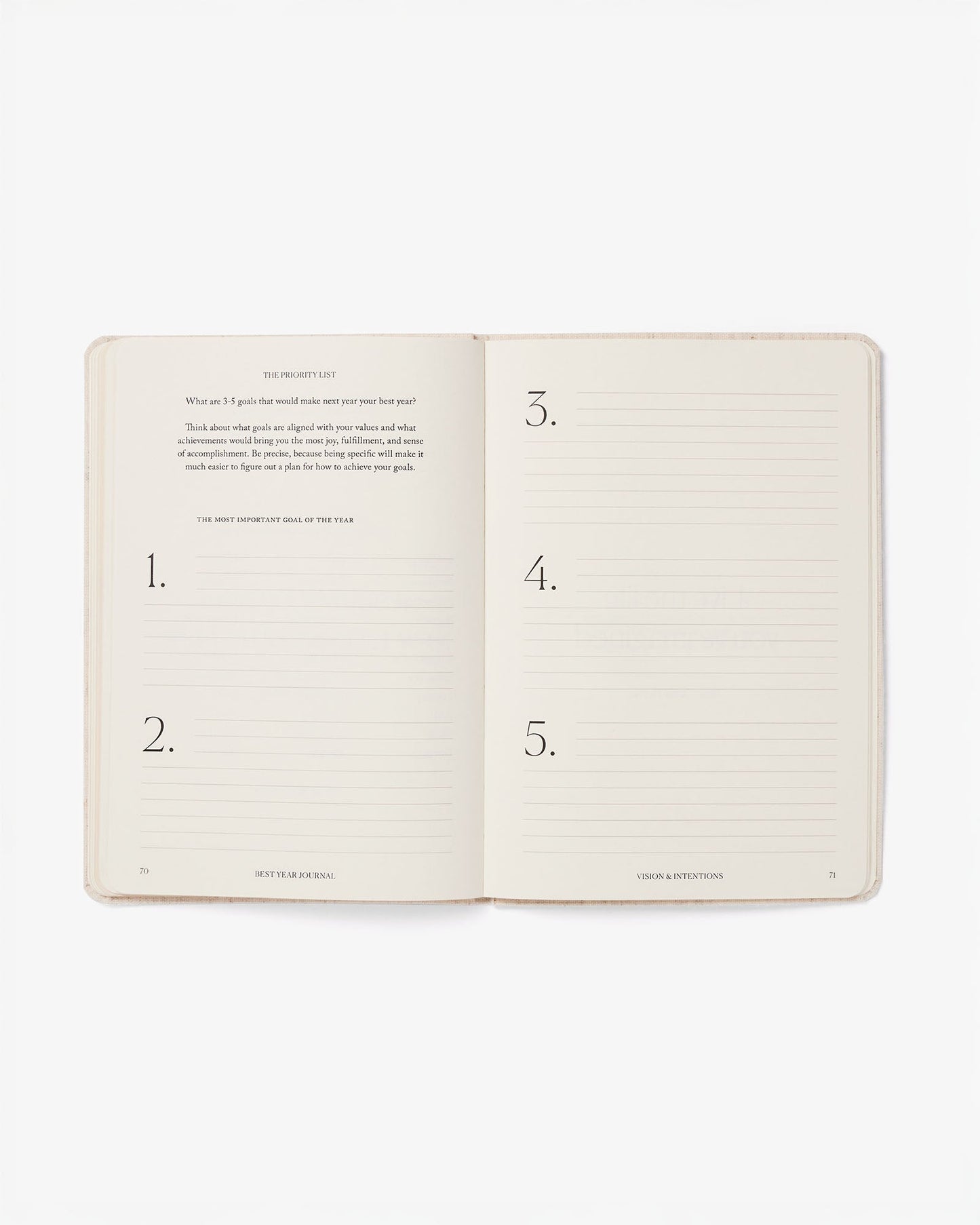 Best Year Journal Essential - Black