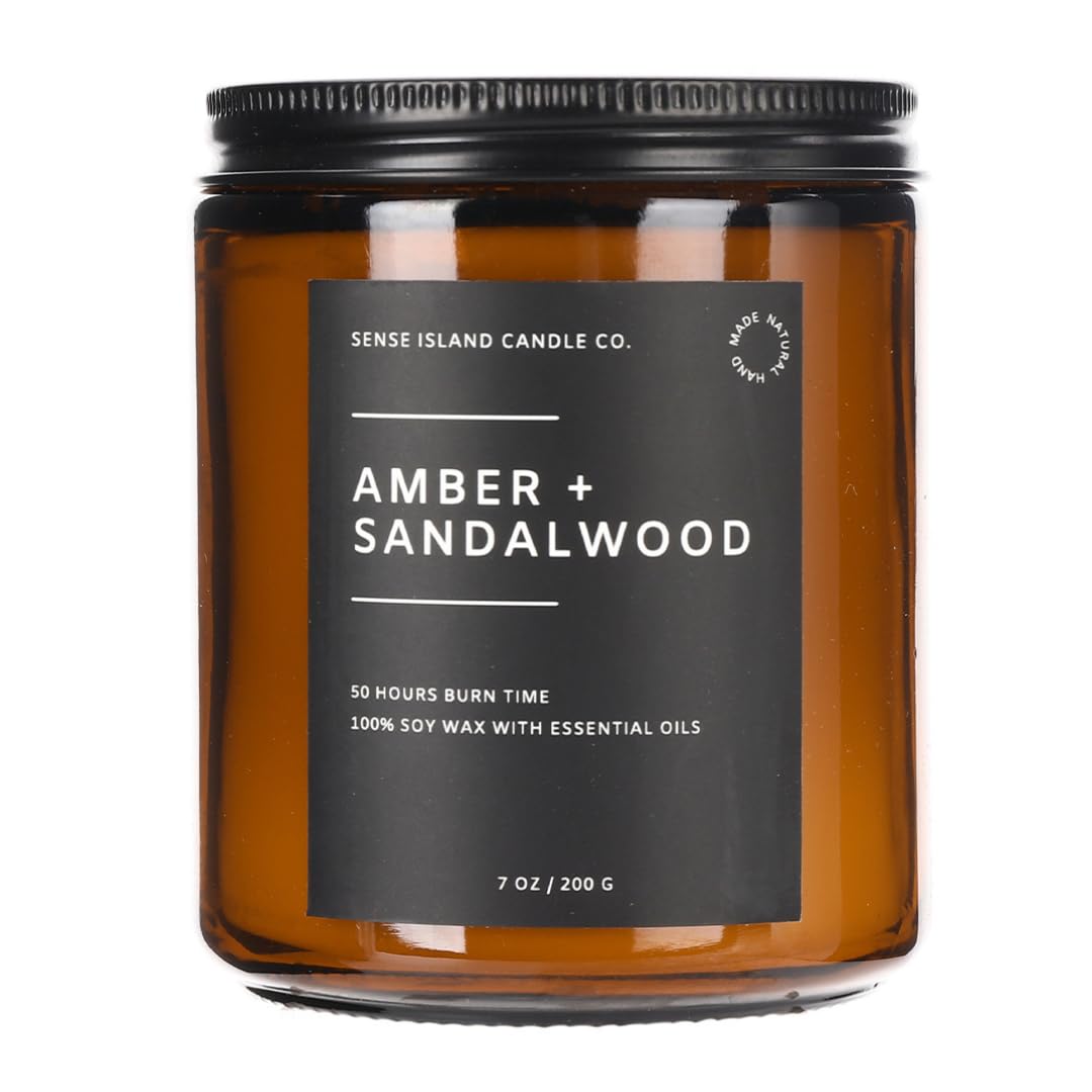 Teakwood Noir Mahogany Crackling Wood Wick Candle