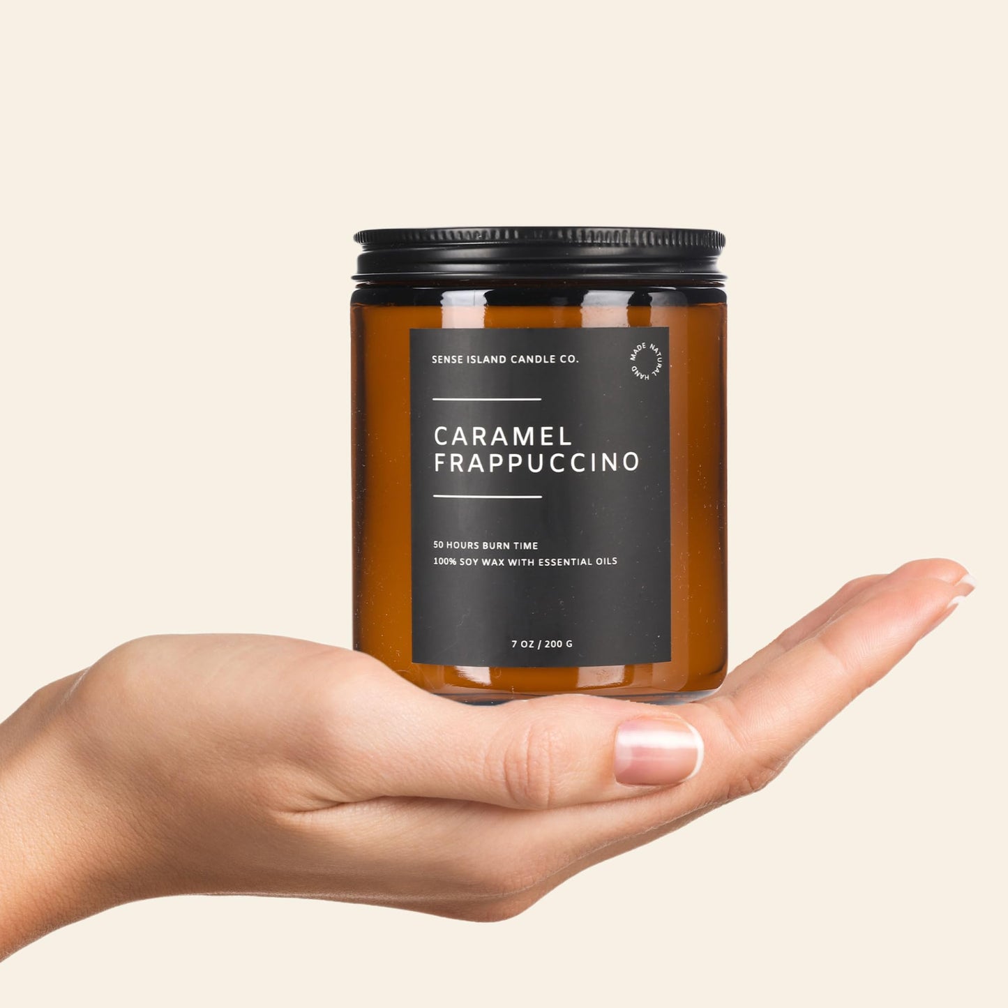 Teakwood Noir Mahogany Crackling Wood Wick Candle