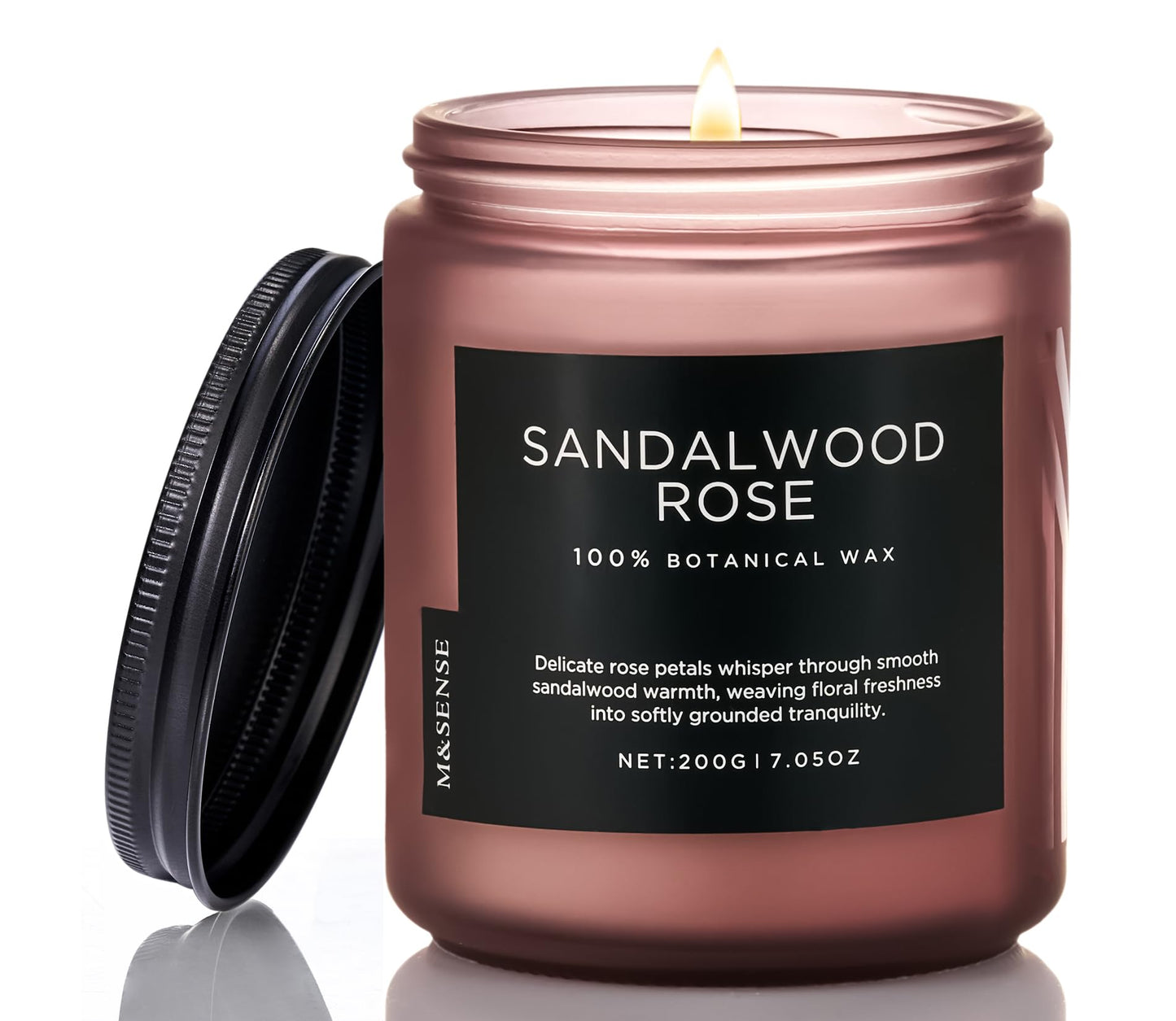 M&SENSE Summer's Night Home Scented Candles, 11.6oz Natural Soy Wax 70 Hrs | Long Lasting