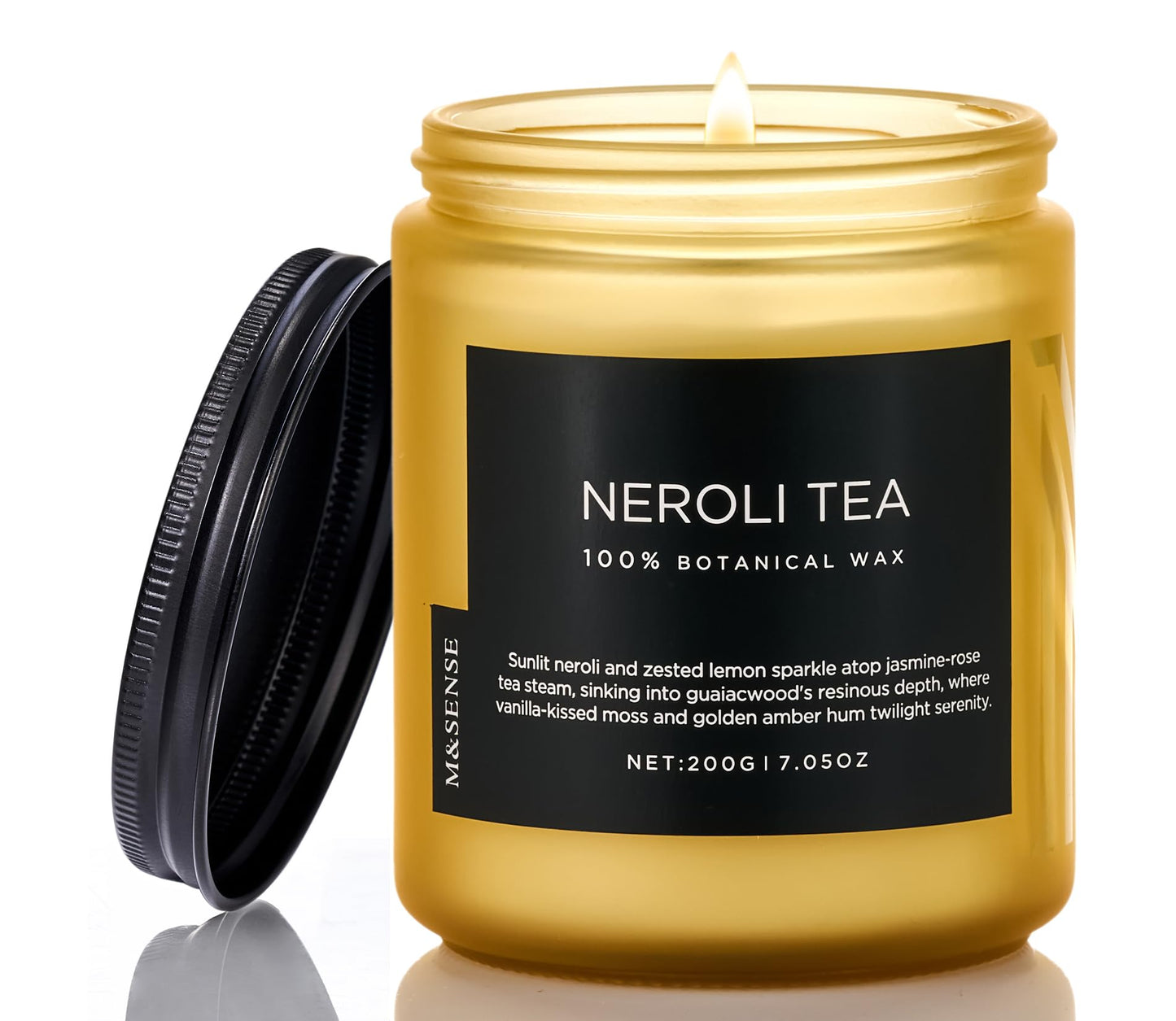 M&SENSE Summer's Night Home Scented Candles, 11.6oz Natural Soy Wax 70 Hrs | Long Lasting