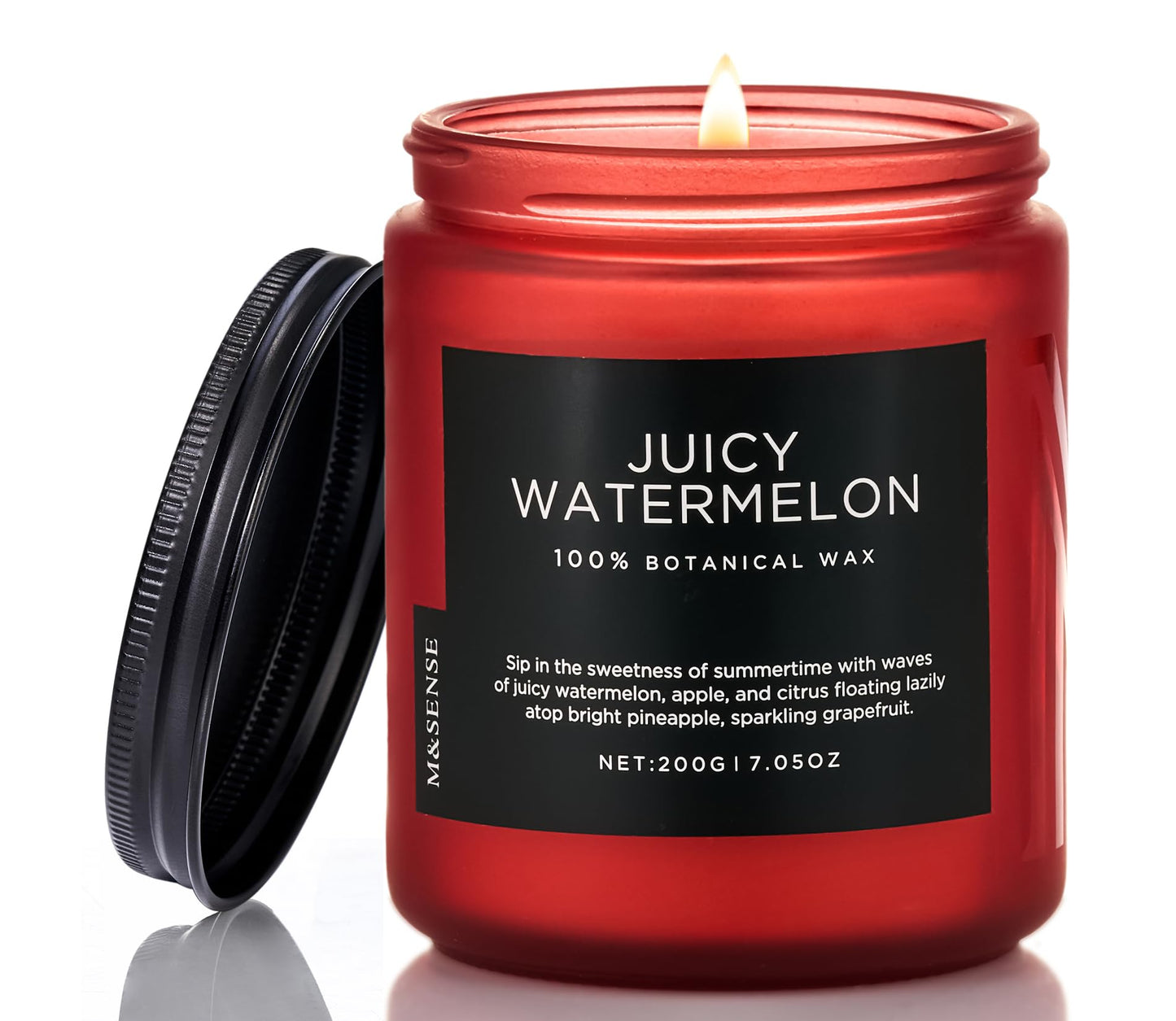 M&SENSE Summer's Night Home Scented Candles, 11.6oz Natural Soy Wax 70 Hrs | Long Lasting