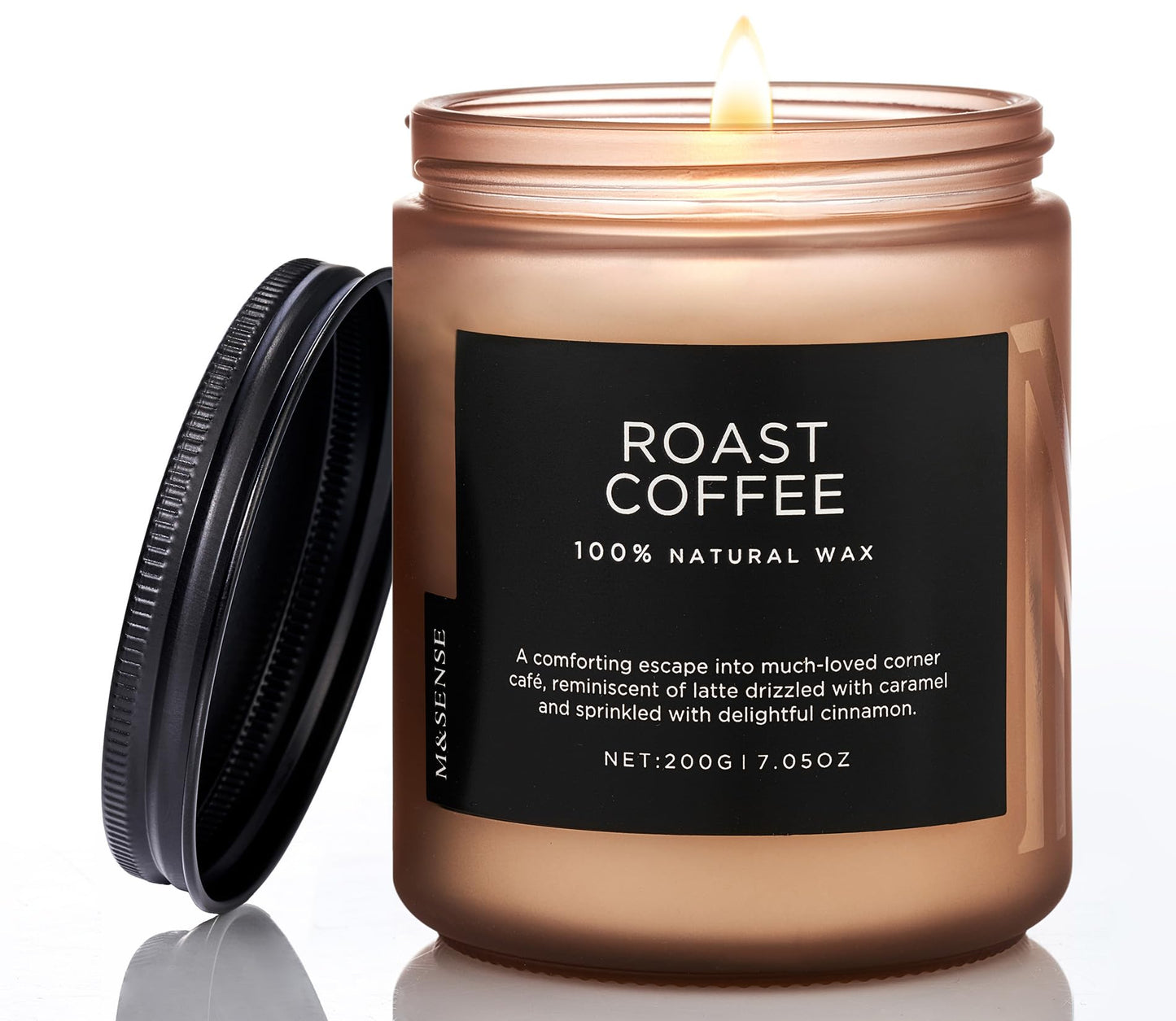 M&SENSE Summer's Night Home Scented Candles, 11.6oz Natural Soy Wax 70 Hrs | Long Lasting