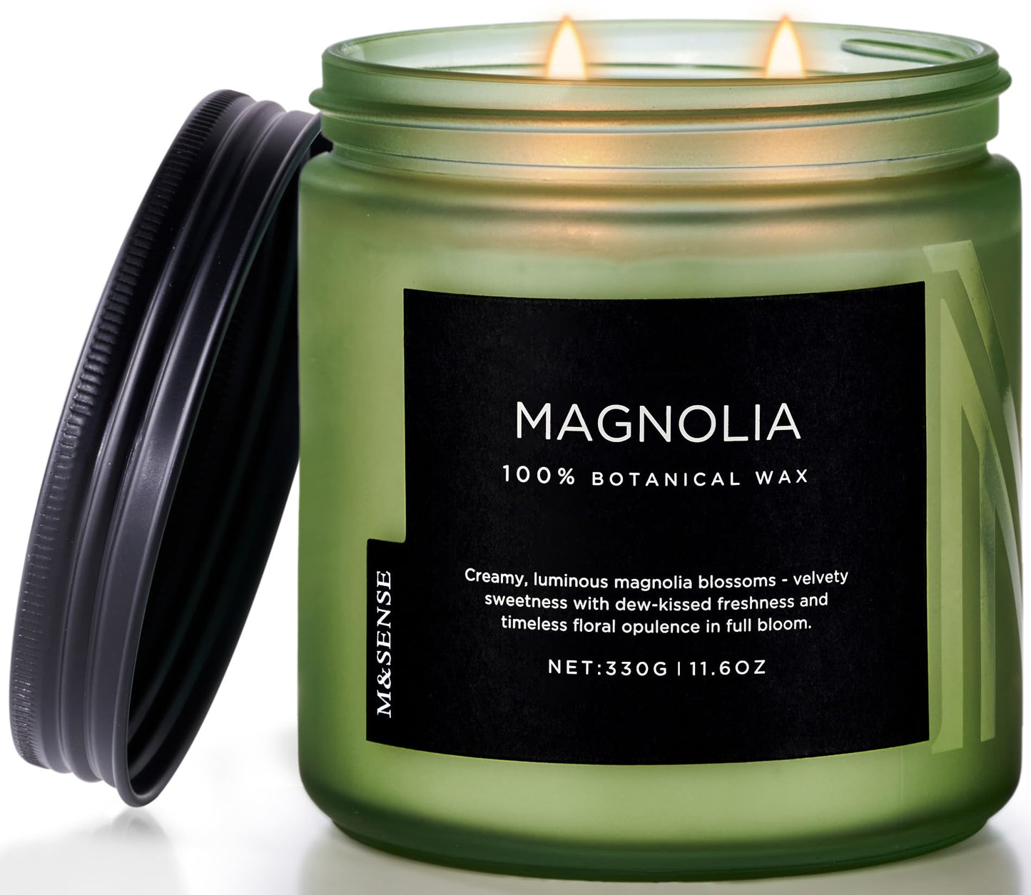 M&SENSE Summer's Night Home Scented Candles, 11.6oz Natural Soy Wax 70 Hrs | Long Lasting