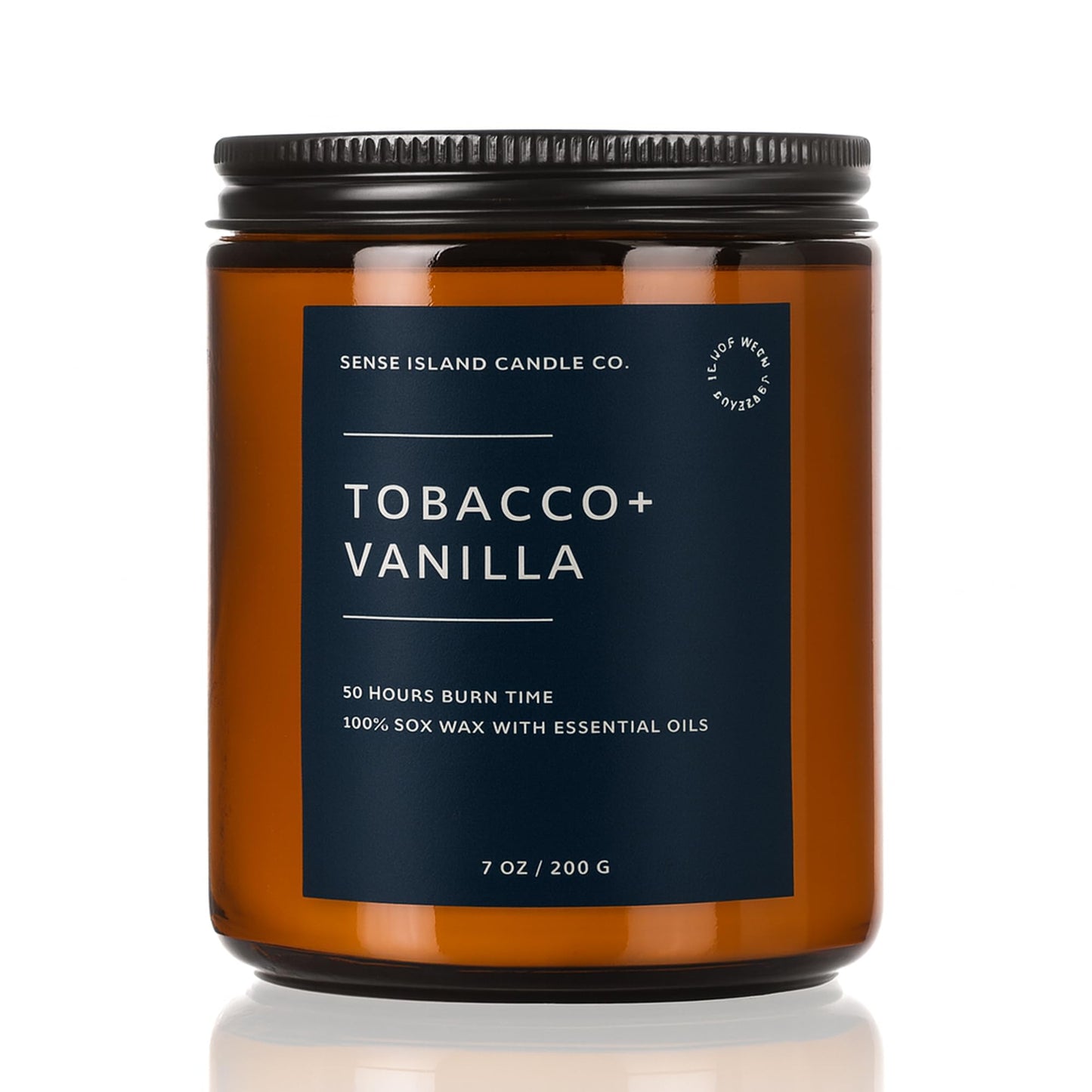 Teakwood Noir Mahogany Crackling Wood Wick Candle